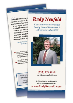 Rudy Neufeld's Brochure